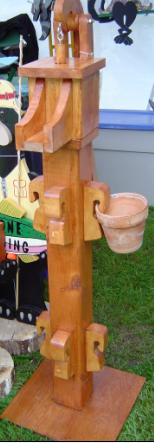 Planter Pot Holder: Water Pump